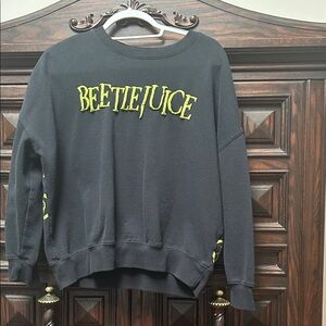 Women’s BeetleJuice Black Crewneck